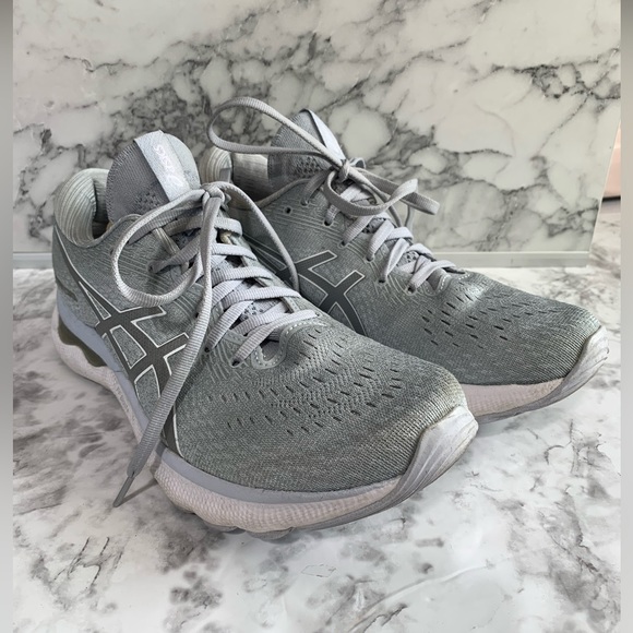 ASICS Women's Gel-Cumulus 23 Piedmont Grey White Running Sz 7 - Picture 10 of 10